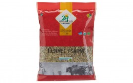 24 Mantra Organic Fennel (Saunf)   Pack  100 grams